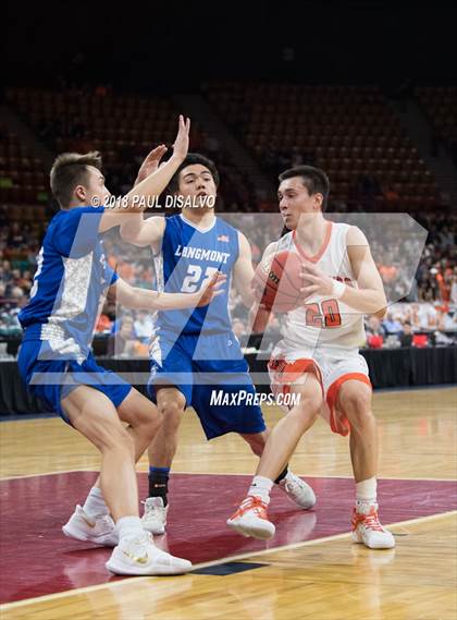 Thumbnail 3 in Lewis-Palmer vs. Longmont (CHSAA 4A State Final) photogallery.