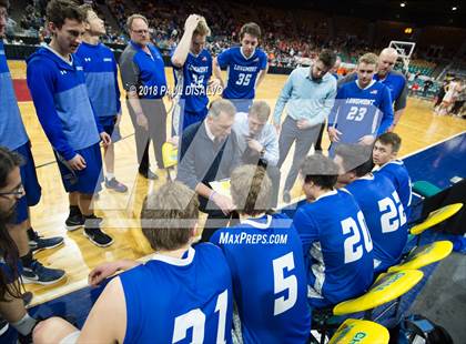 Thumbnail 2 in Lewis-Palmer vs. Longmont (CHSAA 4A State Final) photogallery.