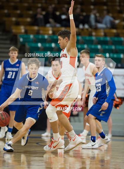 Thumbnail 2 in Lewis-Palmer vs. Longmont (CHSAA 4A State Final) photogallery.
