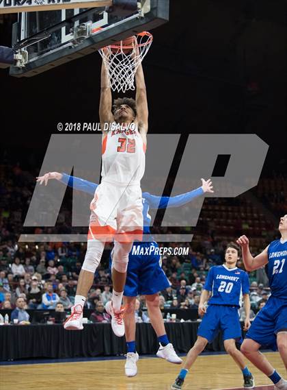 Thumbnail 2 in Lewis-Palmer vs. Longmont (CHSAA 4A State Final) photogallery.