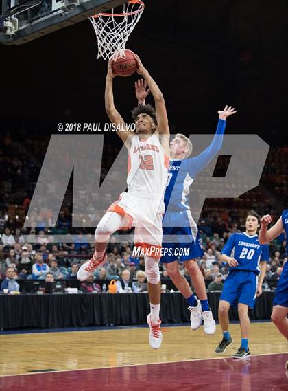 Thumbnail 3 in Lewis-Palmer vs. Longmont (CHSAA 4A State Final) photogallery.