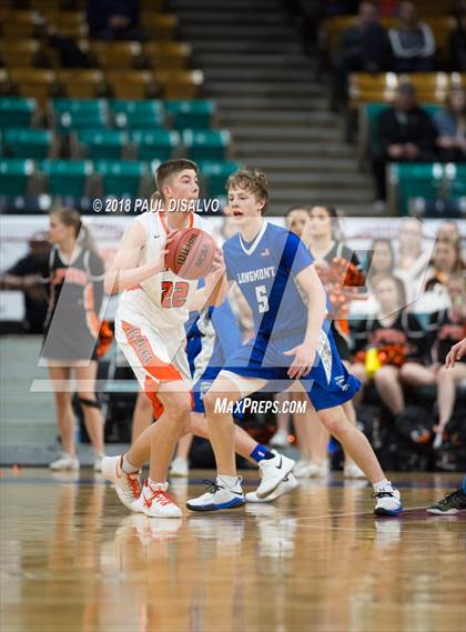 Thumbnail 2 in Lewis-Palmer vs. Longmont (CHSAA 4A State Final) photogallery.