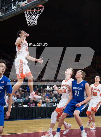 Thumbnail 2 in Lewis-Palmer vs. Longmont (CHSAA 4A State Final) photogallery.
