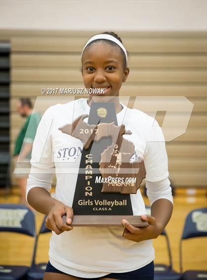 Thumbnail 1 in Romeo @ Stoney Creek (MHSAA Class A District Final) photogallery.