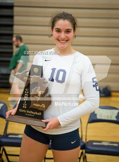 Thumbnail 2 in Romeo @ Stoney Creek (MHSAA Class A District Final) photogallery.
