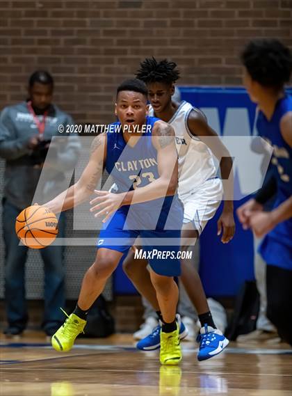 Thumbnail 3 in Clayton vs Westover (NCHSAA 3A Fourth Round) photogallery.