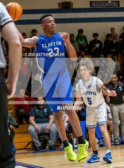 Thumbnail 2 in Clayton vs Westover (NCHSAA 3A Fourth Round) photogallery.