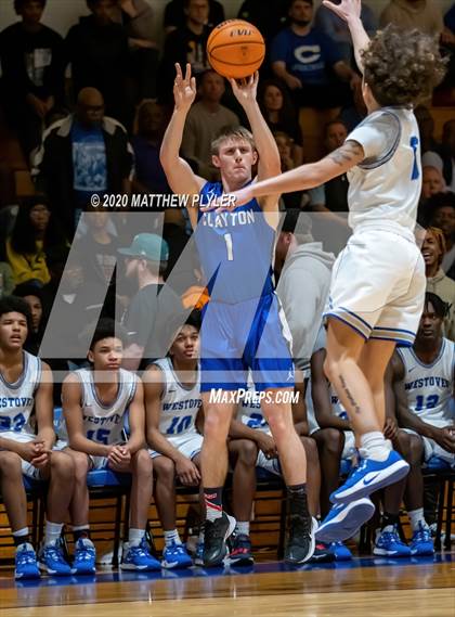 Thumbnail 3 in Clayton vs Westover (NCHSAA 3A Fourth Round) photogallery.