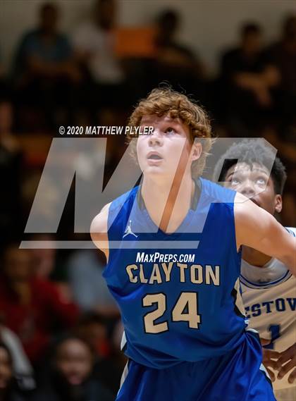Thumbnail 1 in Clayton vs Westover (NCHSAA 3A Fourth Round) photogallery.