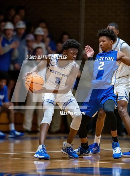 Thumbnail 2 in Clayton vs Westover (NCHSAA 3A Fourth Round) photogallery.
