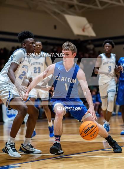 Thumbnail 1 in Clayton vs Westover (NCHSAA 3A Fourth Round) photogallery.