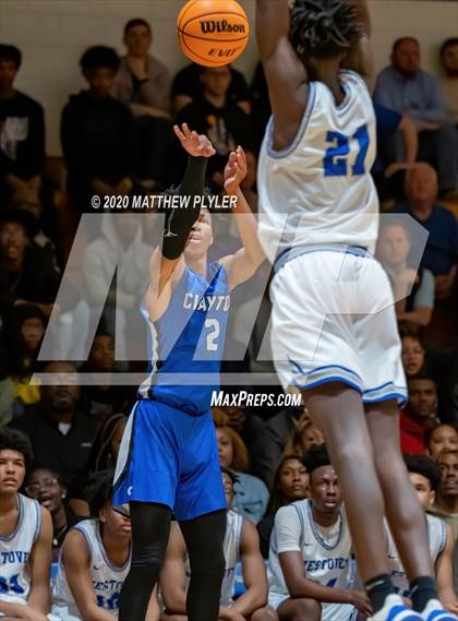 Thumbnail 3 in Clayton vs Westover (NCHSAA 3A Fourth Round) photogallery.