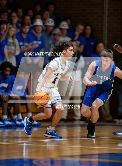 Thumbnail 1 in Clayton vs Westover (NCHSAA 3A Fourth Round) photogallery.