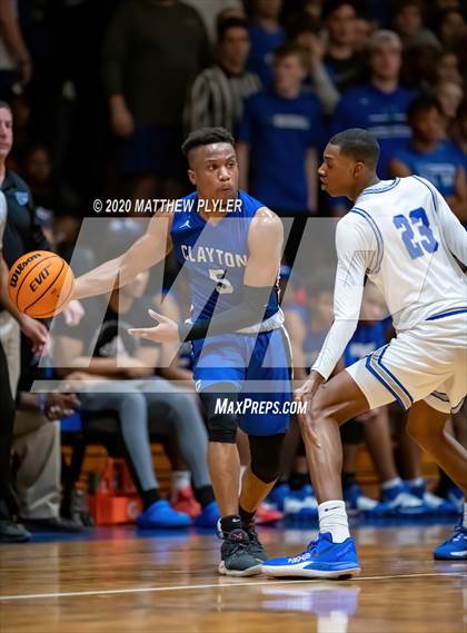 Thumbnail 3 in Clayton vs Westover (NCHSAA 3A Fourth Round) photogallery.