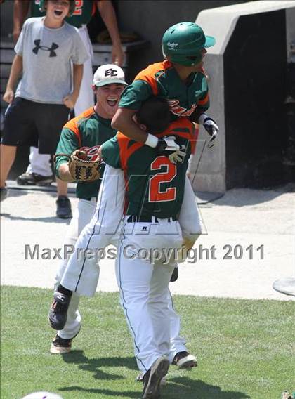 Thumbnail 3 in East Columbus vs. South Stanly (NCHSAA 1A Final - Game 2) photogallery.