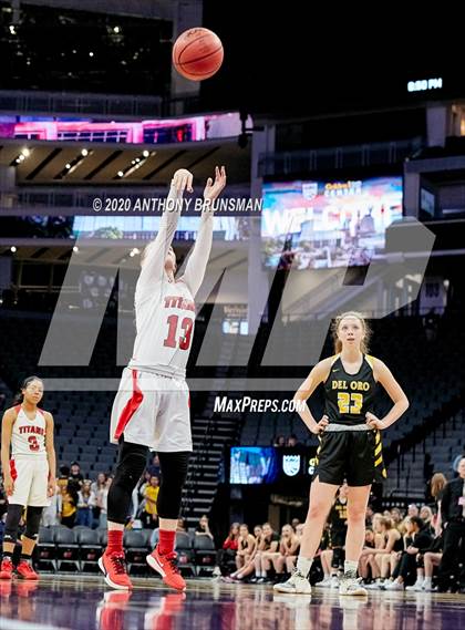 Thumbnail 1 in Del Oro vs. Antelope (CIF SJS D2 Final) photogallery.