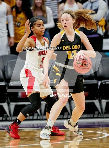 Thumbnail 3 in Del Oro vs. Antelope (CIF SJS D2 Final) photogallery.