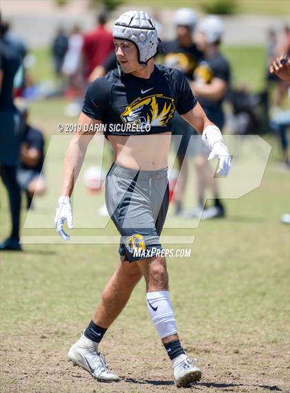 Thumbnail 2 in Gilbert vs. Seton Catholic (Arizona GBAC 7-on-7 Tournament) photogallery.