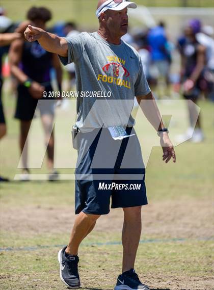 Thumbnail 3 in Gilbert vs. Seton Catholic (Arizona GBAC 7-on-7 Tournament) photogallery.