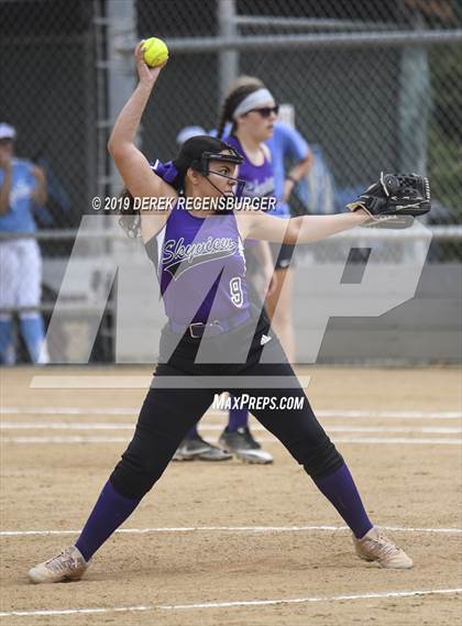 Thumbnail 2 in Greeley West vs Skyview (Loveland Tournament) photogallery.