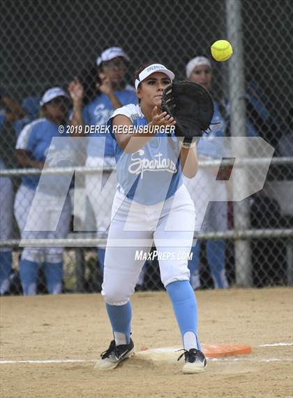 Thumbnail 3 in Greeley West vs Skyview (Loveland Tournament) photogallery.