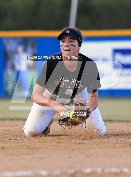 Thumbnail 3 in Cedar Ridge Softball (Extending the Season) photogallery.