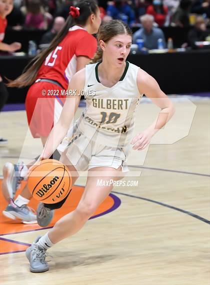 Thumbnail 2 in Holbrook vs. Gilbert Christian (AIA 3A Quarterfinal) photogallery.