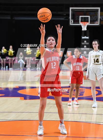 Thumbnail 2 in Holbrook vs. Gilbert Christian (AIA 3A Quarterfinal) photogallery.