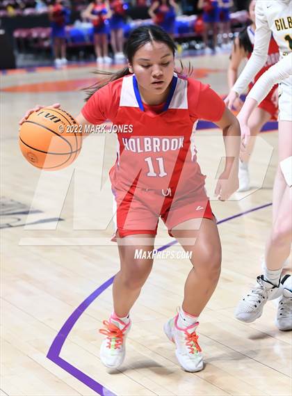 Thumbnail 1 in Holbrook vs. Gilbert Christian (AIA 3A Quarterfinal) photogallery.