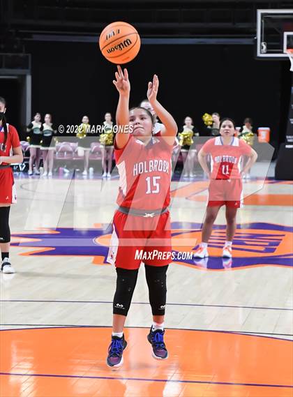 Thumbnail 3 in Holbrook vs. Gilbert Christian (AIA 3A Quarterfinal) photogallery.