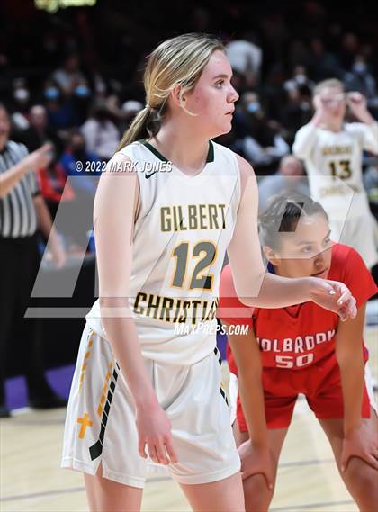 Thumbnail 2 in Holbrook vs. Gilbert Christian (AIA 3A Quarterfinal) photogallery.