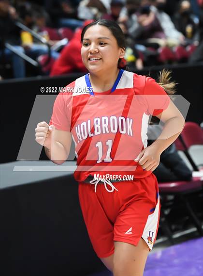 Thumbnail 2 in Holbrook vs. Gilbert Christian (AIA 3A Quarterfinal) photogallery.