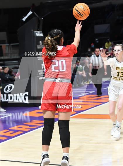 Thumbnail 2 in Holbrook vs. Gilbert Christian (AIA 3A Quarterfinal) photogallery.