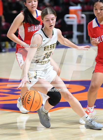 Thumbnail 3 in Holbrook vs. Gilbert Christian (AIA 3A Quarterfinal) photogallery.