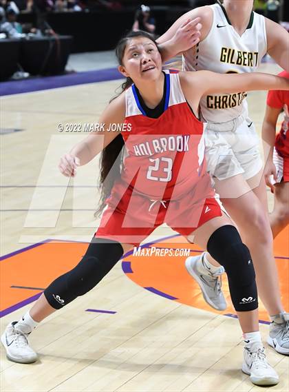 Thumbnail 3 in Holbrook vs. Gilbert Christian (AIA 3A Quarterfinal) photogallery.
