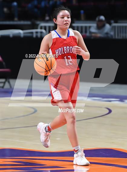 Thumbnail 3 in Holbrook vs. Gilbert Christian (AIA 3A Quarterfinal) photogallery.