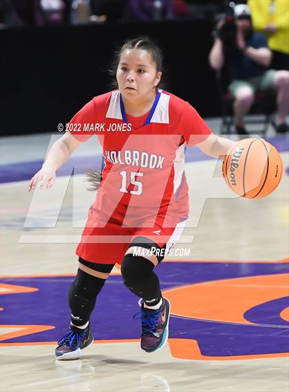 Thumbnail 3 in Holbrook vs. Gilbert Christian (AIA 3A Quarterfinal) photogallery.
