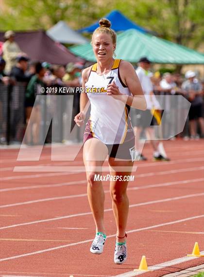 Thumbnail 3 in CHSAA Track and Field 4A Championships (Girls 3200 Meter Run) photogallery.