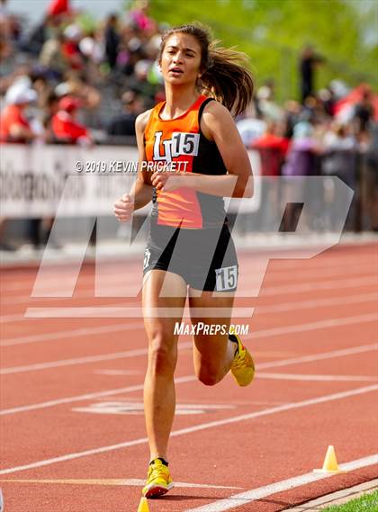 Thumbnail 3 in CHSAA Track and Field 4A Championships (Girls 3200 Meter Run) photogallery.