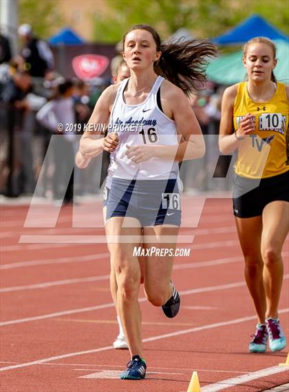 Thumbnail 2 in CHSAA Track and Field 4A Championships (Girls 3200 Meter Run) photogallery.