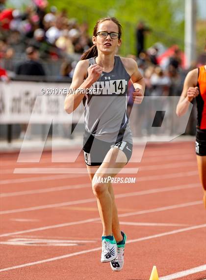 Thumbnail 2 in CHSAA Track and Field 4A Championships (Girls 3200 Meter Run) photogallery.