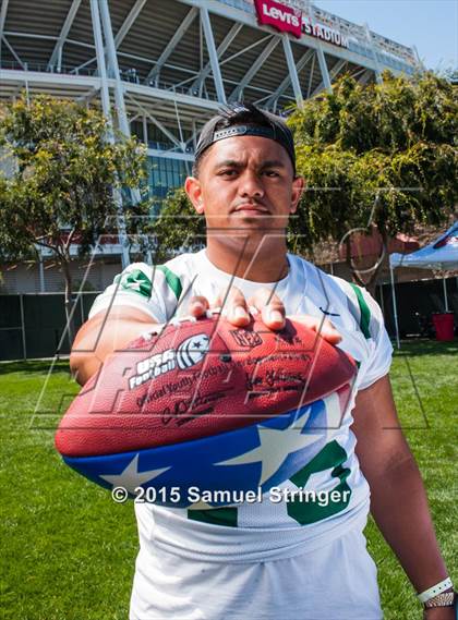 Thumbnail 1 in De La Salle (USA Football/MaxPreps Media Day Event) photogallery.