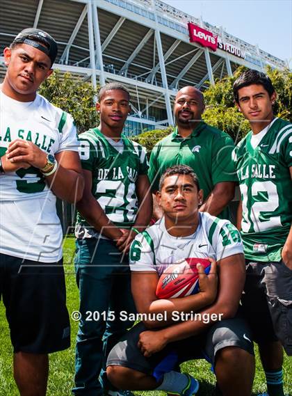 Thumbnail 3 in De La Salle (USA Football/MaxPreps Media Day Event) photogallery.