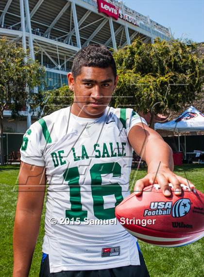 Thumbnail 2 in De La Salle (USA Football/MaxPreps Media Day Event) photogallery.