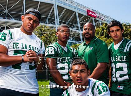 Thumbnail 1 in De La Salle (USA Football/MaxPreps Media Day Event) photogallery.