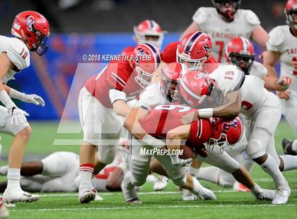 Thumbnail 3 in Notre Dame vs. Catholic - N.I.  (LHSAA 2A Final)  photogallery.