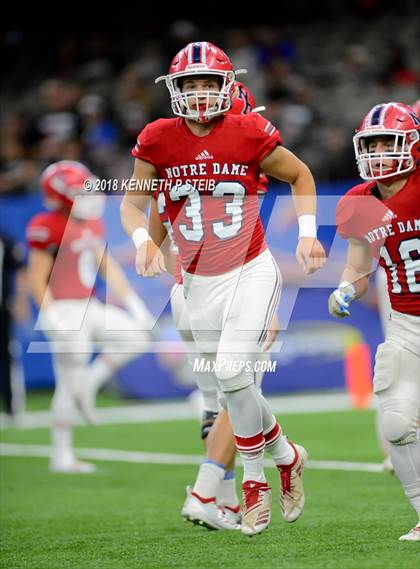 Thumbnail 2 in Notre Dame vs. Catholic - N.I.  (LHSAA 2A Final)  photogallery.