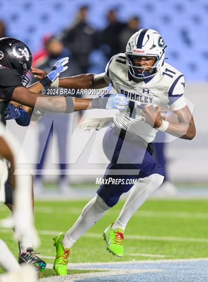 Thumbnail 2 in Rolesville vs. Grimsley (NCHSAA 4A Final) photogallery.