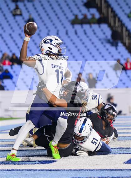 Thumbnail 2 in Rolesville vs. Grimsley (NCHSAA 4A Final) photogallery.