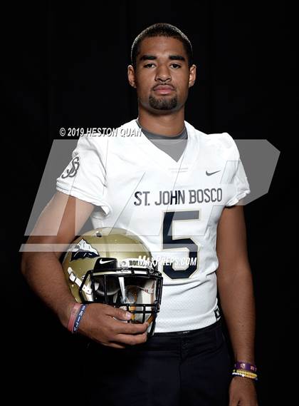 Thumbnail 3 in Trinity League Media Day - St. John Bosco photogallery.